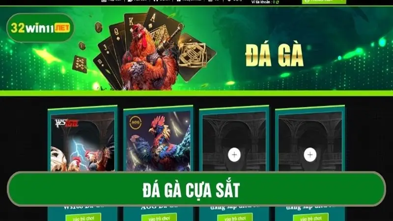 Đá gà cựa sắt